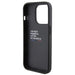 Калъф BMW Quilted Tricolor iPhone 15 Pro - черен