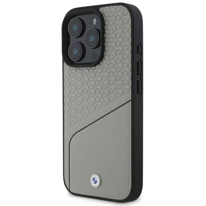 Калъф BMW Sign Leather Textured and Line MagSafe iPhone 16