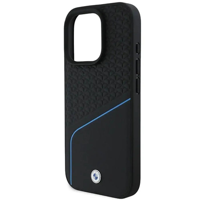 Калъф BMW Signature Leather Textured & Line MagSafe iPhone