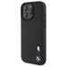 Калъф BMW Smooth Rubber Logo iPhone 16 Pro Max - черен