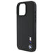 Калъф BMW Smooth Rubber Logo iPhone 16 Pro Max - черен