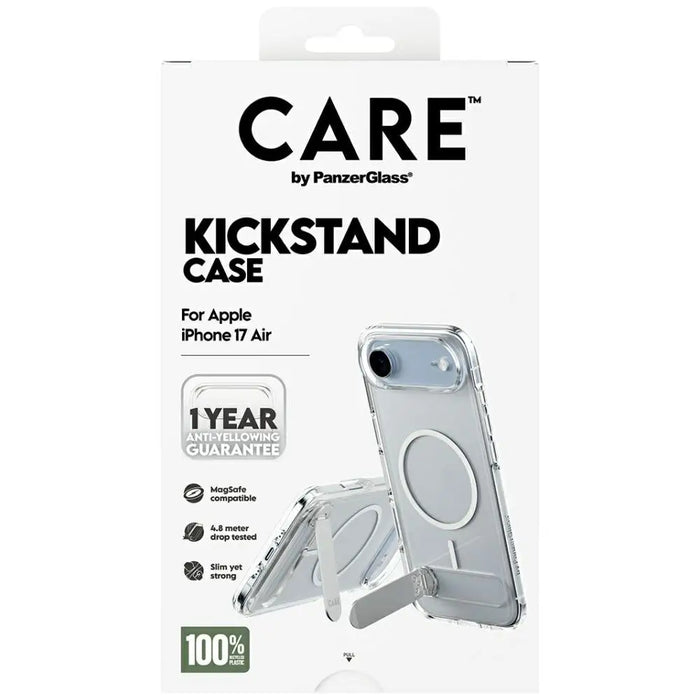 Калъф CARE by PanzerGlass със стойка MagSafe за iPhone Air