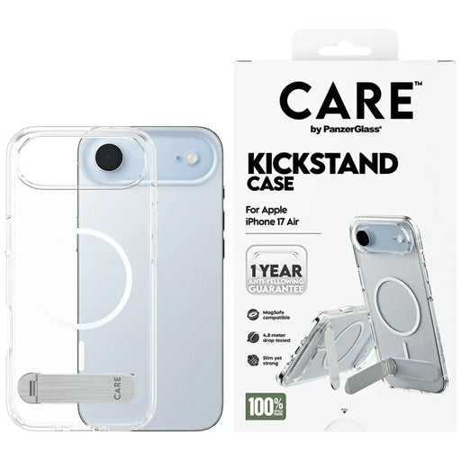 Калъф CARE by PanzerGlass със стойка MagSafe за iPhone Air