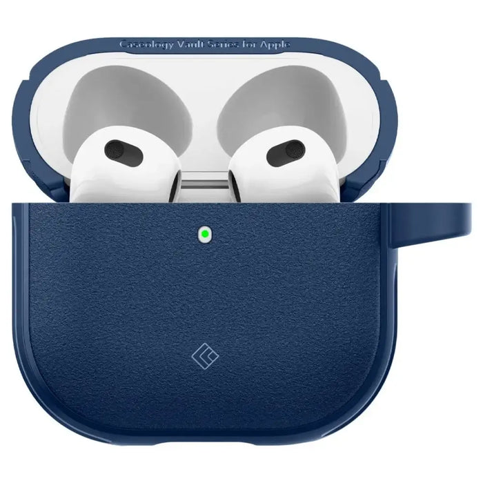 Калъф Caseology Vault за AirPods 4 - синьо