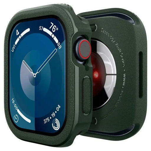 Калъф CASEOLOGY VAULT за Apple Watch 10 (46MM) - зелен