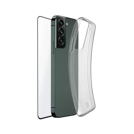 Калъф Cellularline FINE Samsung Galaxy S22 + и закалено