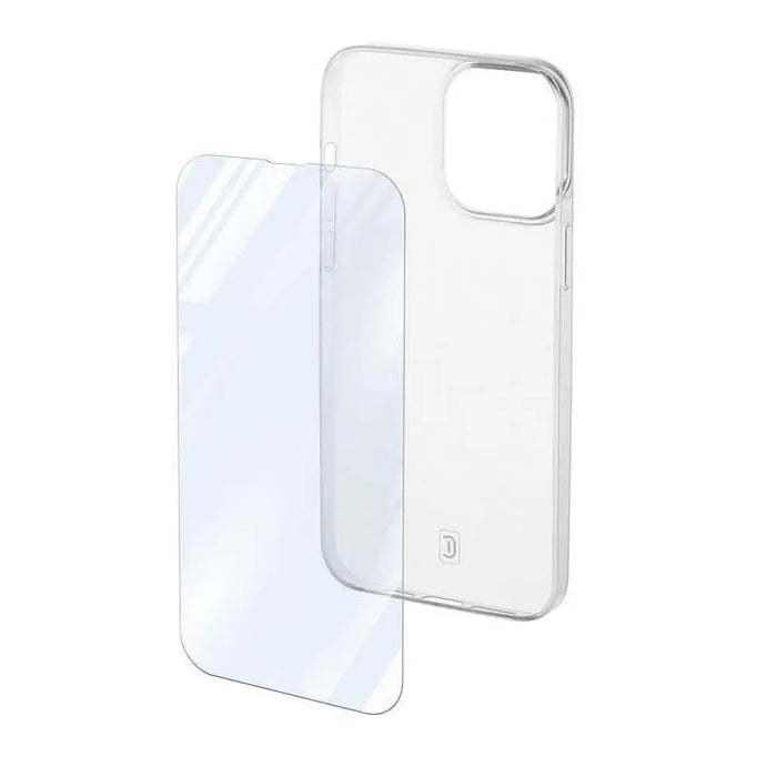 Калъф Cellularline iPhone 14 Plus прозрачен + протектор