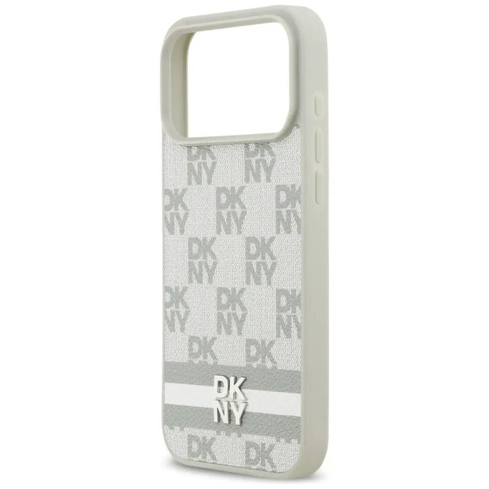 Калъф DKNY Checkered with Printed Stripes за iPhone 17 Pro