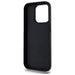 Калъф DKNY Plain Logo MagSafe за iPhone 15 Pro Max - черен