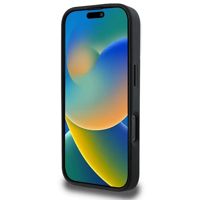 Калъф DKNY Plain Silver Logo MagSafe за iPhone 16 Pro