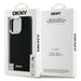Калъф DKNY Plain Silver Logo MagSafe за iPhone 16 Pro