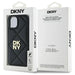 Калъф DKNY Quilted Stack Logo iPhone 14 - Черен
