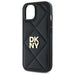 Калъф DKNY Quilted Stack Logo iPhone 14 - Черен