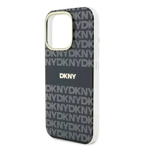 Калъф DKNY Repeat Texture Pattern With Stripe за iPhone 16