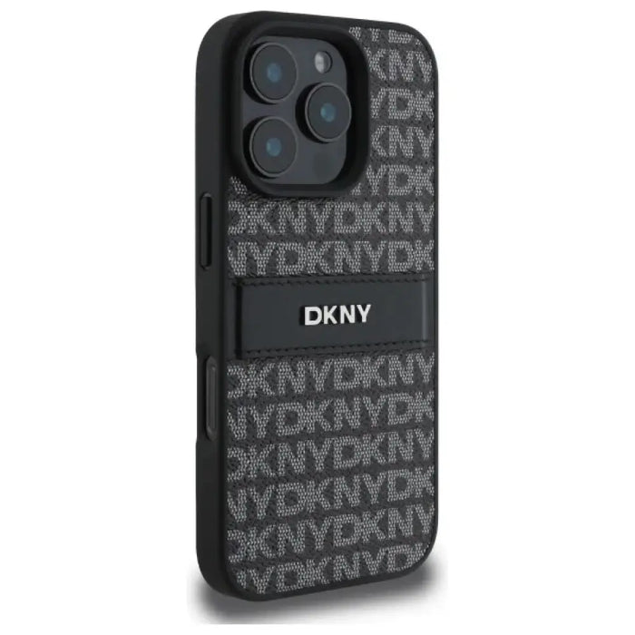Калъф DKNY Texture Pattern Tonal Stripe за iPhone 16 Pro