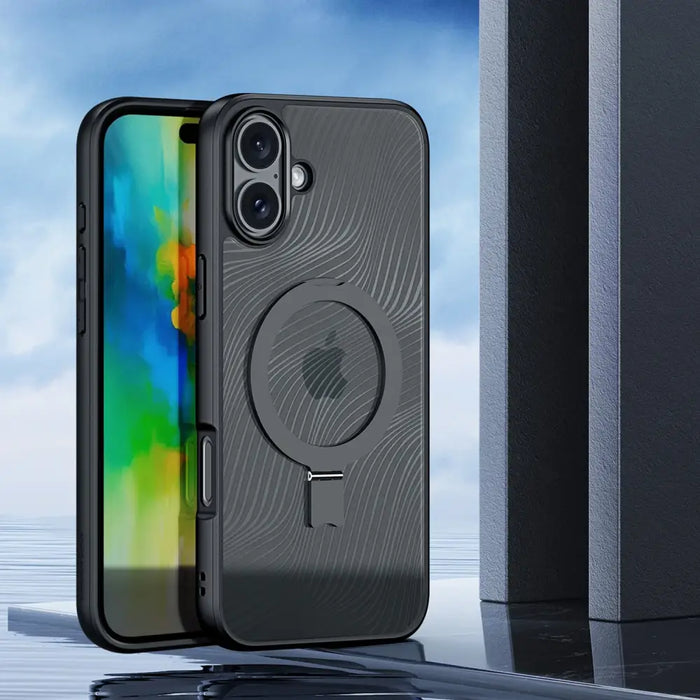 Калъф Dux Ducis Aimo Mag с MagSafe и стойка за iPhone 16