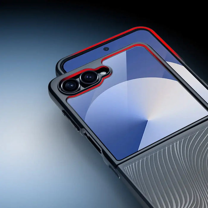 Калъф Dux Ducis Aimo за Samsung Galaxy Z Flip7 - черен