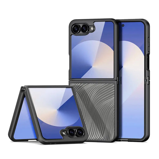 Калъф Dux Ducis Aimo за Samsung Galaxy Z Flip7 - черен