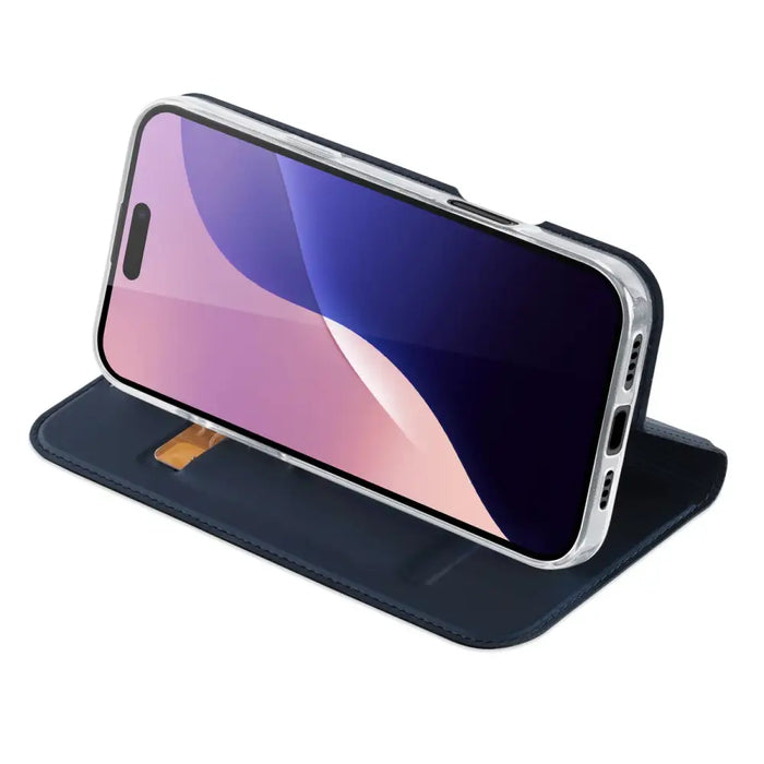 Калъф Dux Ducis Skin Pro iPhone 16 Pro с флип и слот