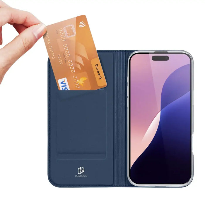 Калъф Dux Ducis Skin Pro iPhone 16 Pro с флип и слот