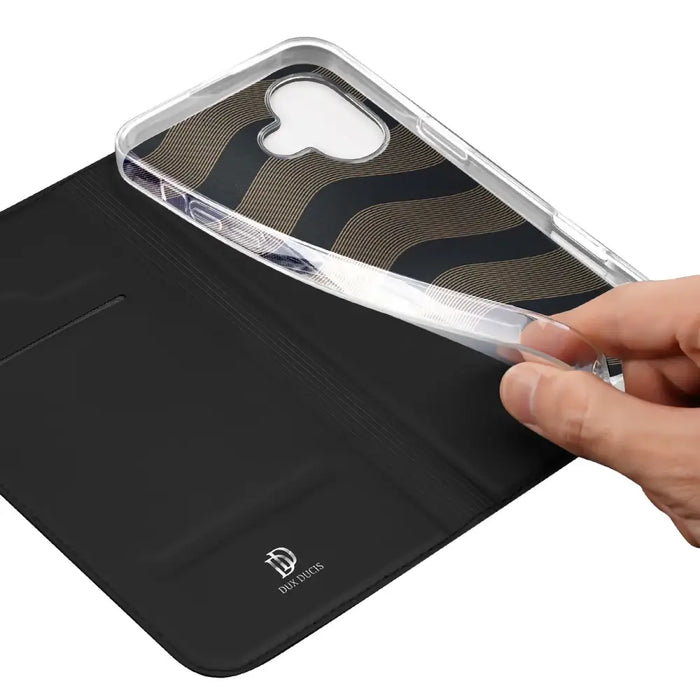 Калъф Dux Ducis Skin Pro за iPhone 16 с флип и слот