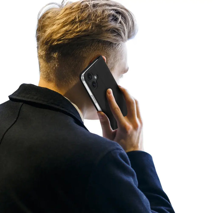 Калъф Dux Ducis Skin Pro за iPhone 16 с флип и слот