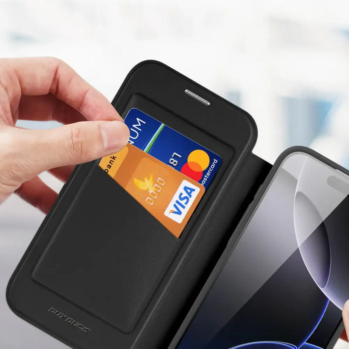 Калъф Dux Ducis Skin X Pro за iPhone 17 Pro с портфейл