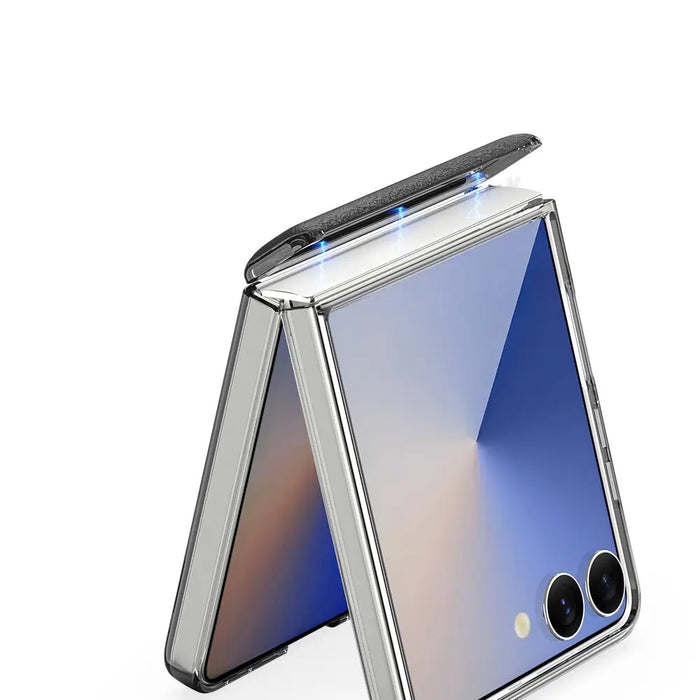 Калъф Dux Ducis Stex за Samsung Galaxy Z Flip7 - Черен