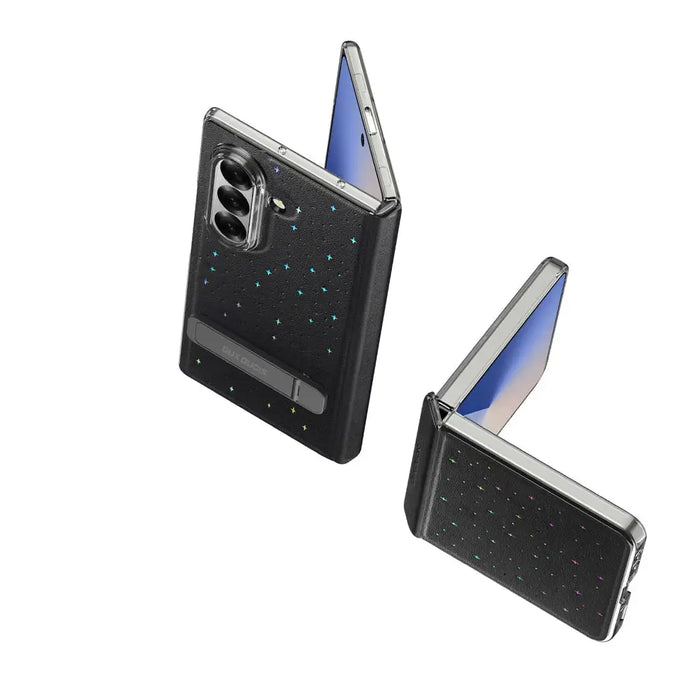 Калъф Dux Ducis Stex за Samsung Galaxy Z Flip7 - Черен