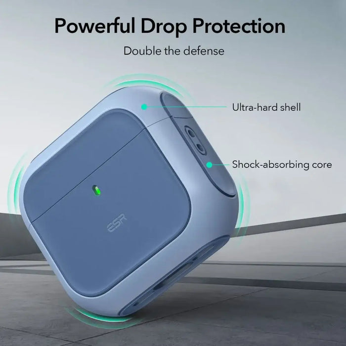 Калъф ESR Orbit Halolock MagSafe за Apple AirPods 4 - син