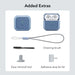 Калъф ESR Orbit Halolock MagSafe за Apple AirPods 4 - син