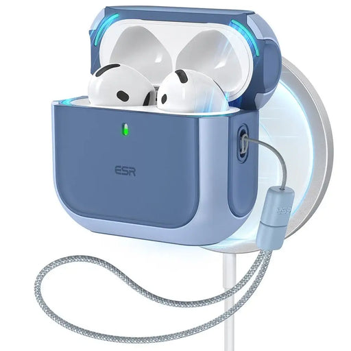 Калъф ESR Orbit Halolock MagSafe за Apple AirPods 4 - син