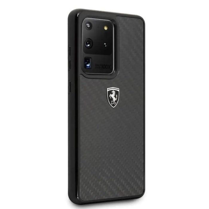 Калъф Ferrari Heritage Carbon за Samsung Galaxy S20 Ultra