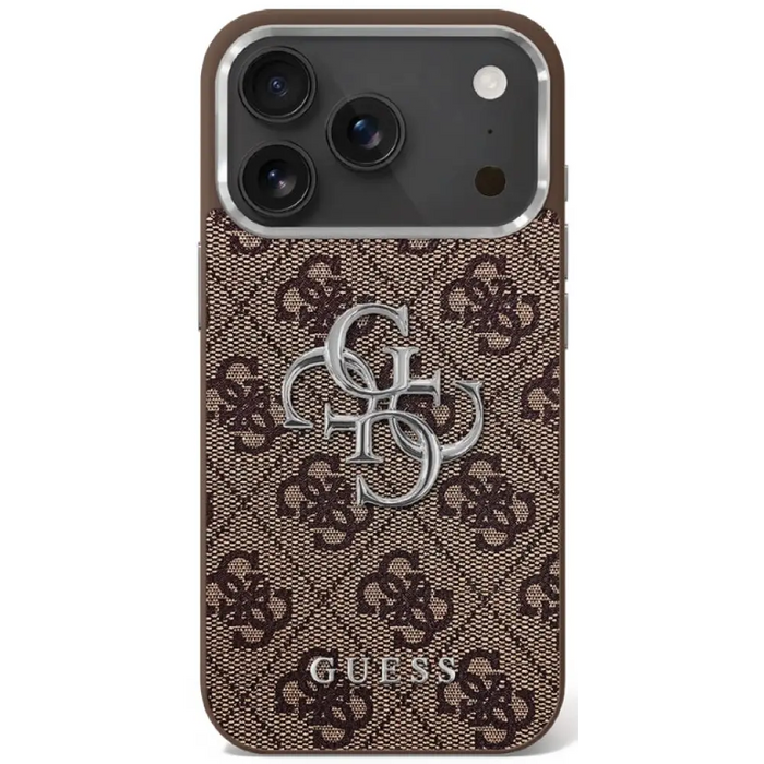 Калъф Guess 4G Big 4G Classic Logo за iPhone 17 - кафяв