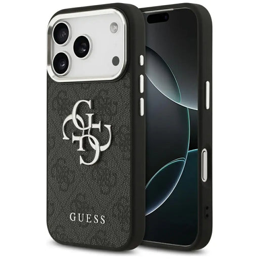 Калъф Guess 4G Big 4G Classic Logo за iPhone 17 Pro - черен