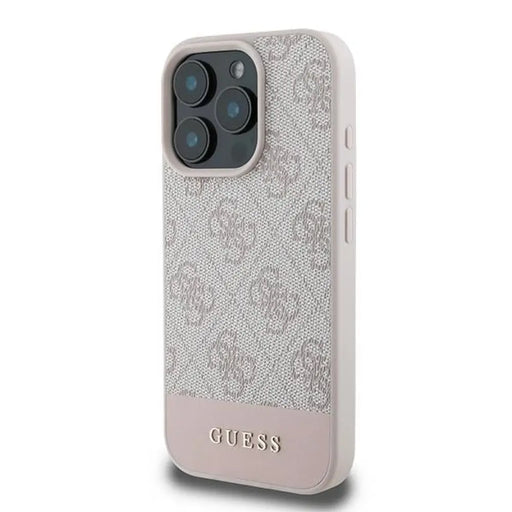 Калъф Guess 4G Bottom Stripe Case за iPhone 16 Pro Max