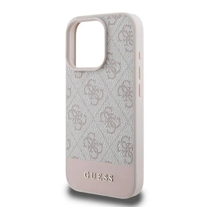 Калъф Guess 4G Bottom Stripe Case за iPhone 16 Pro Max