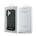 Калъф Guess 4G Bottom Stripe iPhone 16 - сив