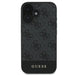 Калъф Guess 4G Bottom Stripe iPhone 16 - сив