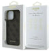 Калъф Guess 4G Charms Collection iPhone 16 Pro Max - кафяв