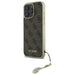 Калъф Guess 4G Charms Collection iPhone 16 Pro Max - кафяв