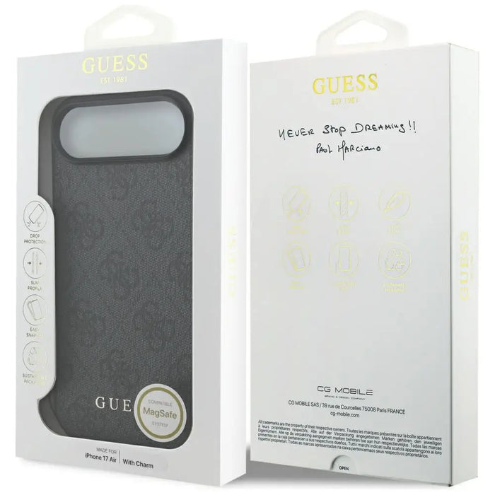 Калъф Guess 4G Charms Collection MagSafe за iPhone Air