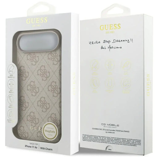 Калъф Guess 4G Charms Collection MagSafe за iPhone Air