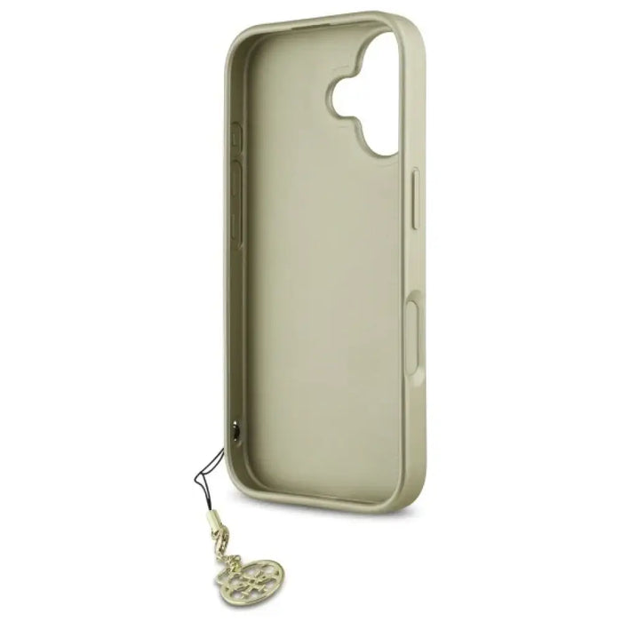 Калъф Guess 4G Charms Collection за iPhone 16 - черен