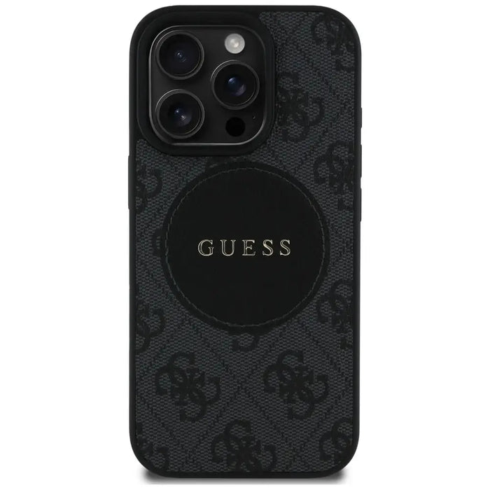 Калъф Guess 4G Circle Classic Logo MagSafe за iPhone 16 Pro