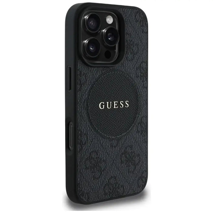 Калъф Guess 4G Circle Classic Logo MagSafe за iPhone 16 Pro