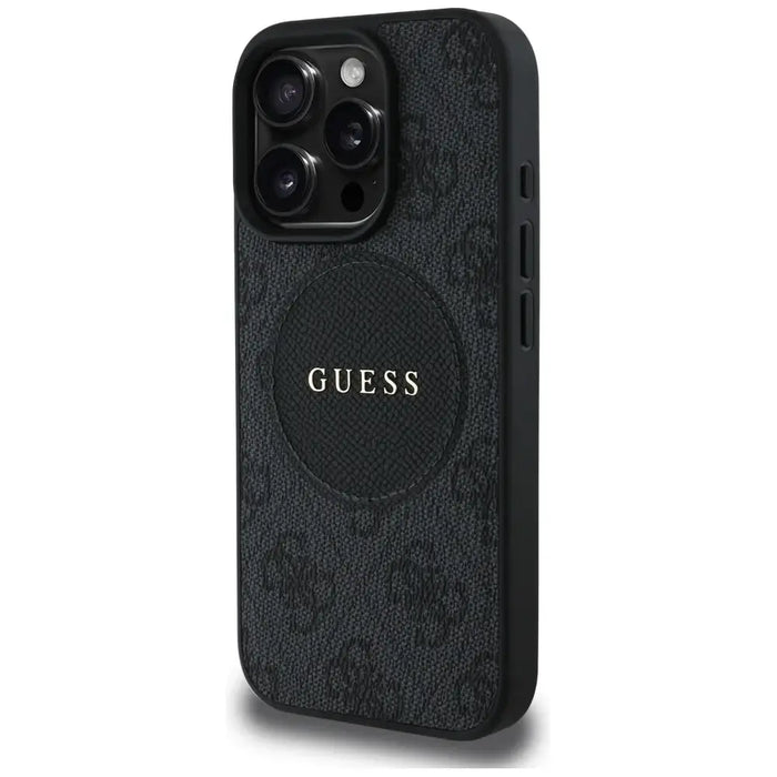Калъф Guess 4G Circle Classic Logo MagSafe за iPhone 16 Pro