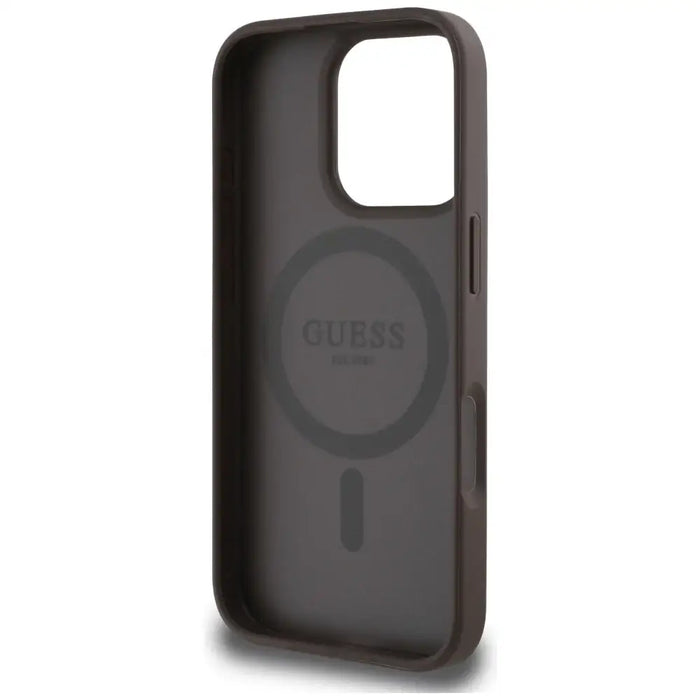 Калъф Guess 4G Circle Classic Logo MagSafe за iPhone 16 Pro