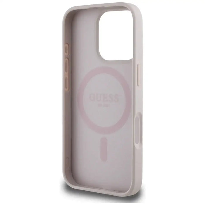 Калъф Guess 4G Circle Classic Logo MagSafe за iPhone 16 Pro