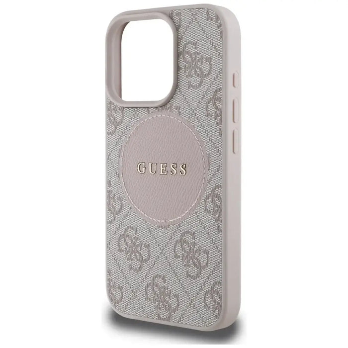 Калъф Guess 4G Circle Classic Logo MagSafe за iPhone 16 Pro